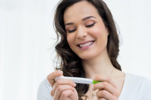 Positieve zwangerschaps test